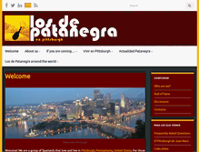 Tablet Screenshot of losdepatanegra.com